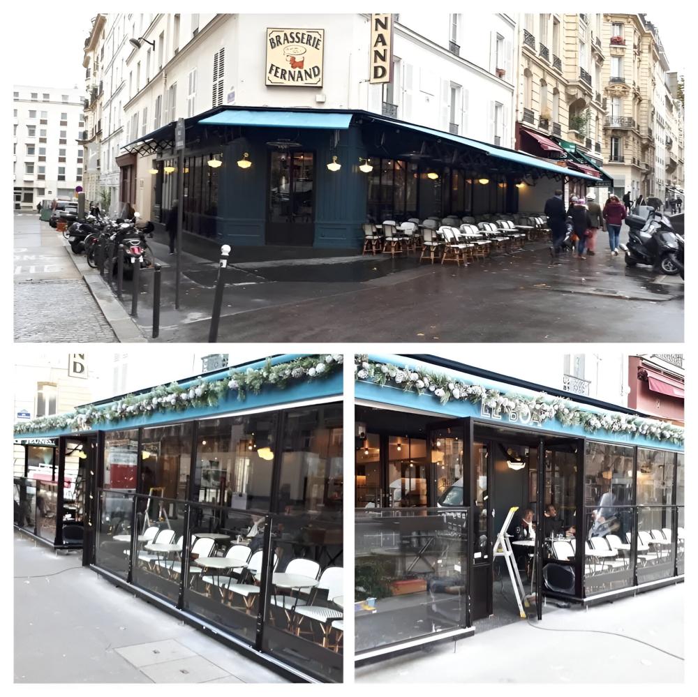 veranda fermé